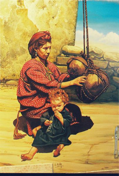 portrait de l'artiste