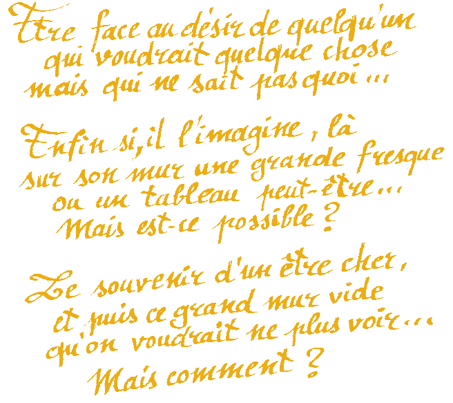 portrait de l'artiste